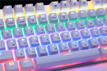 Load image into Gallery viewer, Keyboard 87 keys Blue Switch Gaming Keyboard