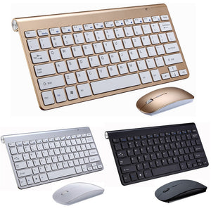 2.4G Wireless Keyboard Multimedia Keyboard Combo Set