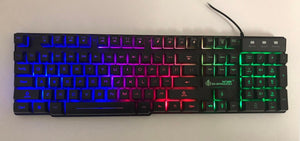 USB Wired Gaming Keyboard Standard 104 Keys