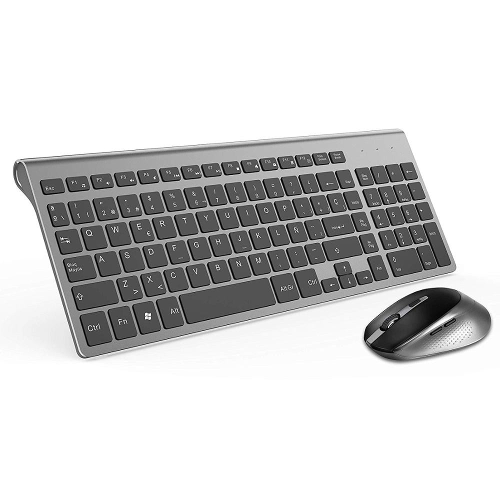 Compact Ergonomic 2.4G Wireless Keyboard