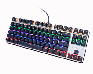 Keyboard 87 keys Blue Switch Gaming Keyboard