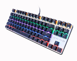 Keyboard 87 keys Blue Switch Gaming Keyboard