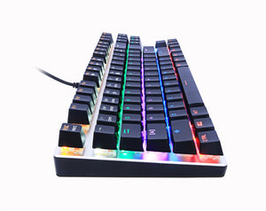 Keyboard 87 keys Blue Switch Gaming Keyboard