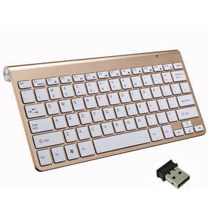 2.4G Wireless Keyboard Multimedia Keyboard Combo Set