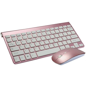 2.4G Wireless Keyboard Multimedia Keyboard Combo Set